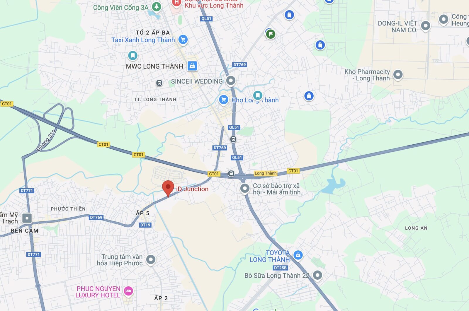 Vị trí ID Junction 